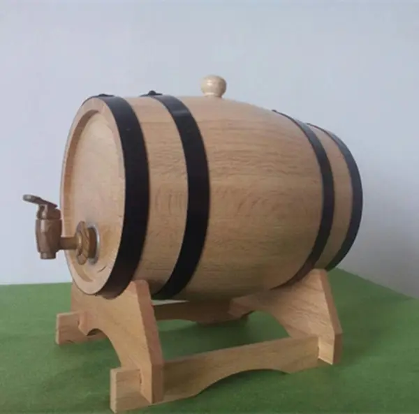 Mini baril de vin en bois de chêne clair, prix d'usine