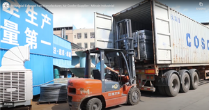 Kanatlı çiftlik soğutma için su pompası soğutma sistemi ile 2024 kanton fuarı endüstriyel soğutma pedi - Product Image 6