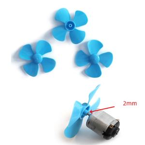 1Set DC Micro 130 motoriduttore con pala del ventilatore piccola elica 3-6V per Arduino fai da te esperimento + Base del motore