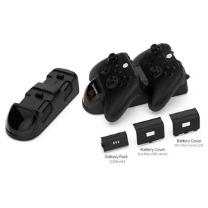 แท่นชาร์จแบตเตอรี่แบบคู่ไฟ LED สำหรับ Xbox Series แท่นชาร์จตัวควบคุม S X - Product Image 4