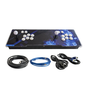 ホットセール3303 in 1パンドラゲームボックス3Dダブルロッカー格闘ゲームコンソールHDアーケードスティックTV出力プレーヤーゲームステーション