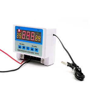 Controlador de temperatura digital 3103, controlador de temperatura automático de alta potencia de 30A, temperatura ajustable de 12 V24 V220 V