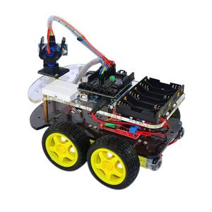 Smart Mecanum Wheels Chassis Robot Car Kit Upgrade für R3 DIY Electronics Project Selbst bauen programmier bare Raspberry Pi PCB - Product Image 3