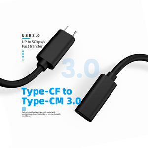 Düşük fiyat toptan birden fazla cihaz için uygun tip c erkek Usb C dişi veri kablosu için Ipad - Product Image 1