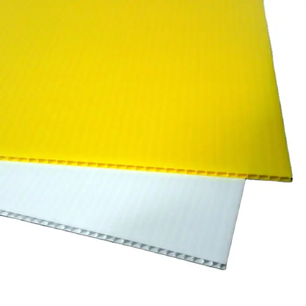 Recycled Fluted Polypropylene Correx Corrugated Plastic Sheet 4x8