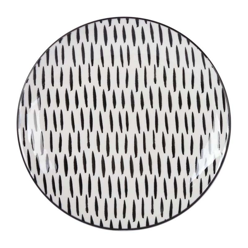 White long stripes