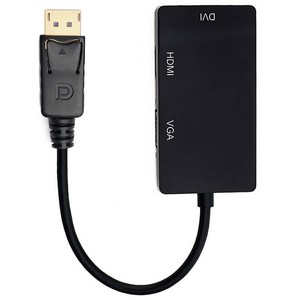 DP to HDTV <strong>VGA</strong> <strong>DVI</strong> Data Cable Mini Dp DP to <strong>Vga</strong> HDTV <strong>Dvi</strong> Adapter Cable DisplayPort Adapter Data Cable - Product Image 4