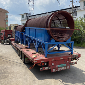 Mini <span class=keywords><strong>machine</strong></span> de criblage et de lavage à tambour rotatif en or pour raffinerie d'or - Product Image 3