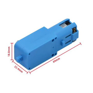 1:90 110RPM 3V-36V metallo ingranaggio motore singolo asse albero Brushless motore DC per Arduino ventilatore Robot Smart Car Toys - Product Image 5