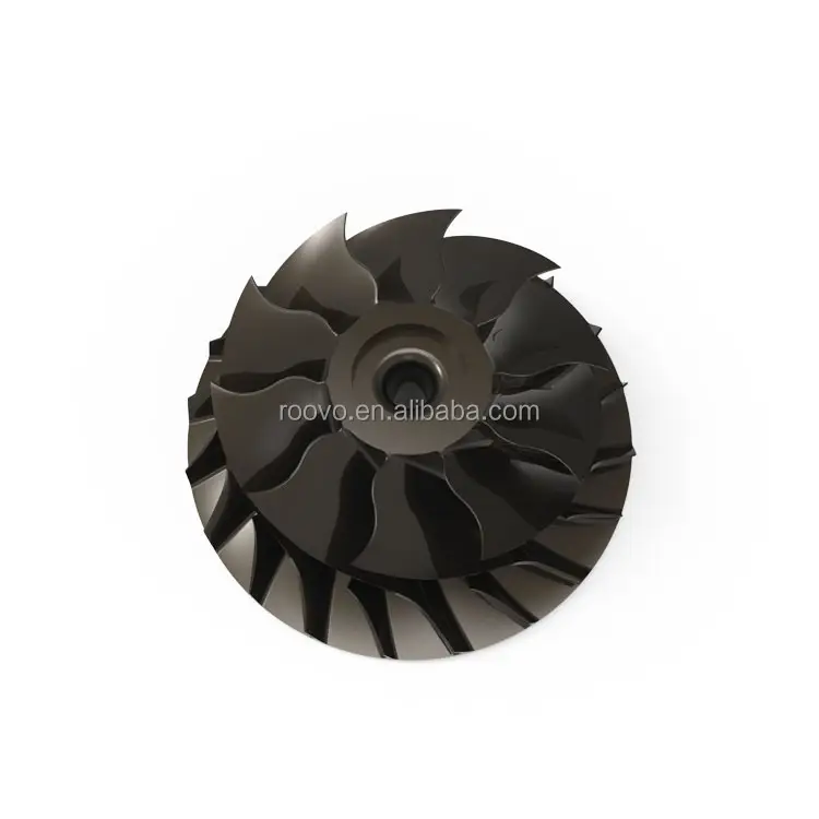 Ventilador de Motor de alta velocidad 3 4 5 Axis Cnc Servicio de mecanizado Oem Impulsor de aluminio Turbo Compresor impulsor Piezas