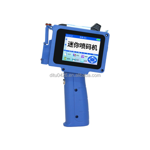 Neuer tragbarer Hand drucker Qr Bar Chargen code Datums nummer Logo Verfalls tinten strahl druckmaschine Etikett Mini drucker Tinten strahl
