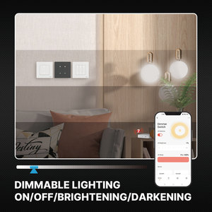 MOES yıldız halka ZigBee akıllı Dimmer anahtarı işık karartma Alexa Google ev kısılabilir 1-3Gang ile çalışmak - Product Image 2