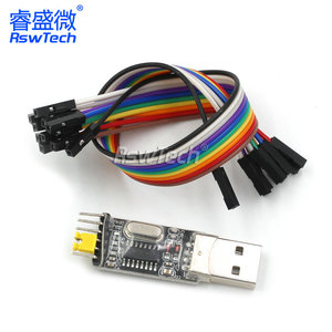 USB-zu-TTL-Wandler UART-Modul CH340G CH340 3,3 V 5-V-Schalter PL2303 - Product Image 3
