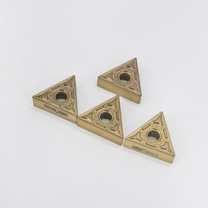 Insertos de corte de carburo de tungsteno personalizables para máquinas de torno CNC Herramientas de torneado compatibles con OEM en forma de triángulo - Product Image 5
