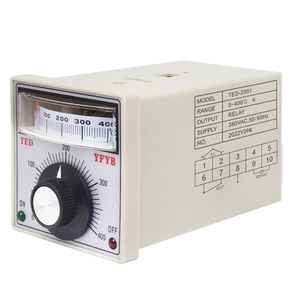 TED-2001Temperature <strong>Controller</strong> Available <strong>Temperature</strong> Adjustment Instrument-K Type 400 Degrees Celsius Relay <strong>Output</strong> 380V - Product Image 1
