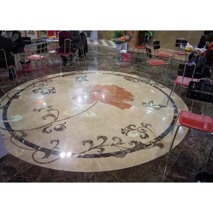 Exclusive Villa Marble Waterjet Medallions - Elevate Your Luxury Interiors with Custom Designs