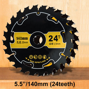 Nail Resistance D0624X <strong>Diablo</strong> 5-1/2-Inch 24-Tooth ATB Framing TCT Circular Saw Blade With ATB Teeth for Cutting Cross Cutting - Product Image 4
