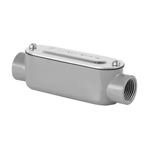 Alüminyum ve PP malzemeden yapılmış 5 adet Volteck bağlantı tipi C kutusundaki Condulet 1/2 'elektrik borusu - Product Image 1