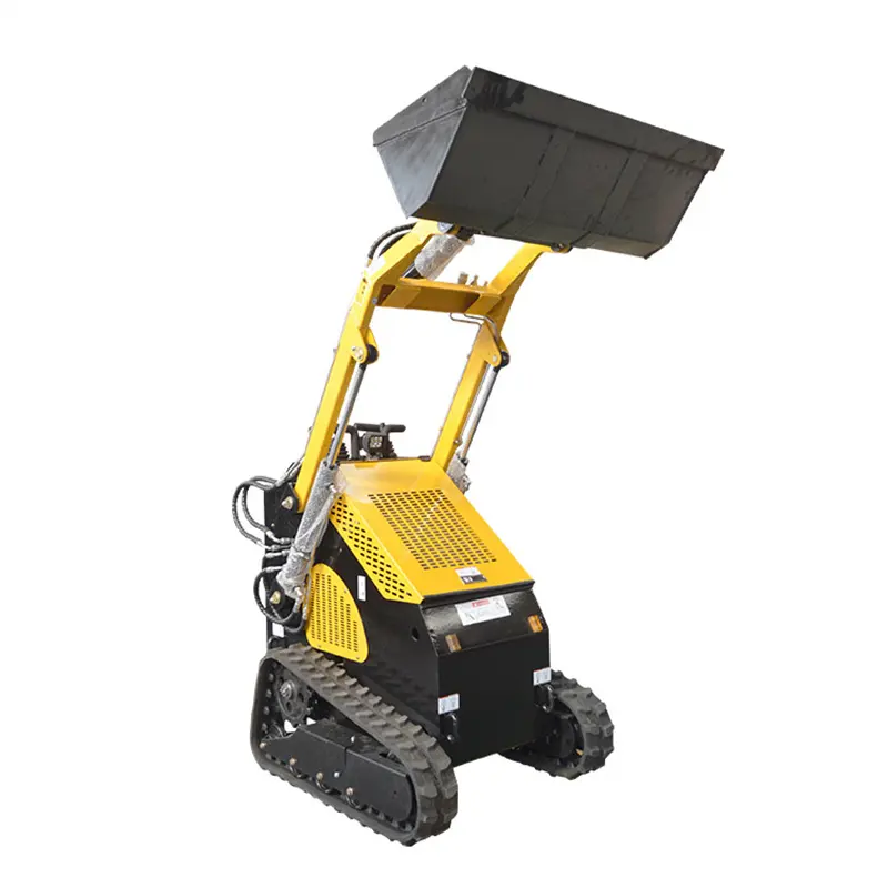 Alta Qualidade China Fabricante Mini Tracked Skid Steer Loader Com 0,3 Capacidade