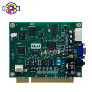 โรงงาน Funzone อาเขตคลาสสิก 60 ใน 1 PCB w/ CGA VGA Jamma คณะกรรมการ jamma แนวตั้ง - Product Image 1