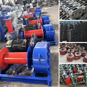 Argano idraulico pesante 1-20Ton con controllo a velocità variabile e sistema di lubrificazione centrale per uso industriale - Product Image 4