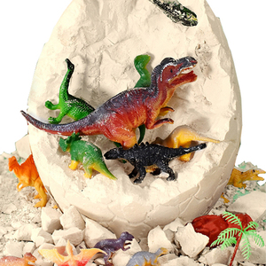 Archeology eğitim bilimleri oyuncak hediye 6 kazma araçları ile 12 benzersiz dinozor yumurtası Jumbo Dino yumurta kazmak kiti - Product Image 4
