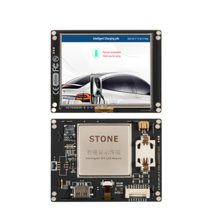 Pietra 3.5 pollici 300cd/m² risoluzione luminosità RS232/RS422/RS485/TTL Smart HMI TFT modulo Display LCD con Software GUI - Product Image 1