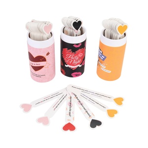 Cetak kustom desain baru kata pandangan motivasi mendorong diri sendiri kartu afirmasi cinta cetak - Product Image 3