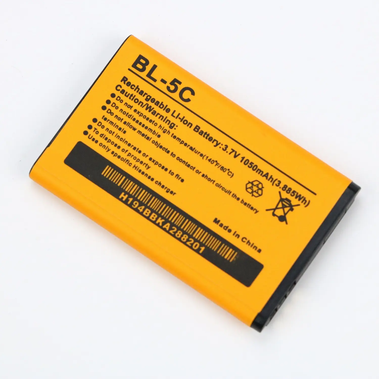 BL 5c BL-5c BL 5c 3.7v 1050mAh 2200mAh 3000mAh Lithium Polymer Phone Battery For Nokia