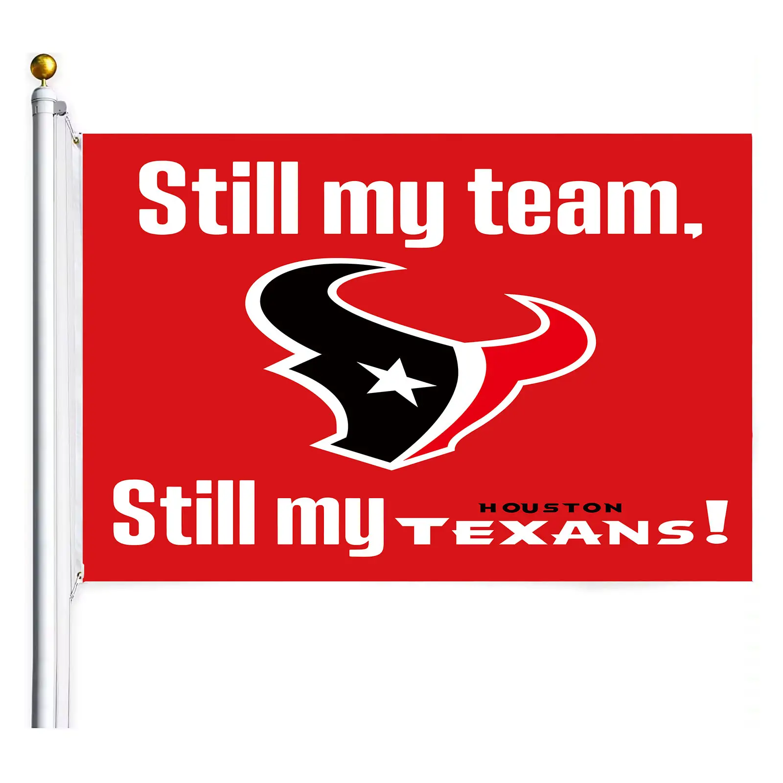 Houston Texans country flag 3 x 5 FT Flag Polyester with two grommets indoor outdoor banner