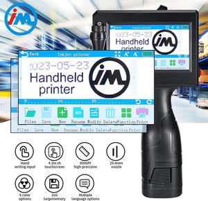 La más nueva pistola de impresora de inyección de tinta portátil Prime de 12,7mm con tinta de secado rápido para texto QR código de barras número de lote Logo máquina de codificación de Fecha - Product Image 4