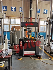 Máquina de prueba de compresión de tracción universal dinámica y estática controlada por computadora Máquina de prueba de fatiga universal