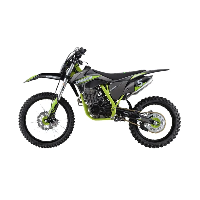 Vente directe d'usine monocylindre ZUUMAV 249CC Dirt Bike refroidi par air Dirt Racing Moto Bike moto tout-terrain