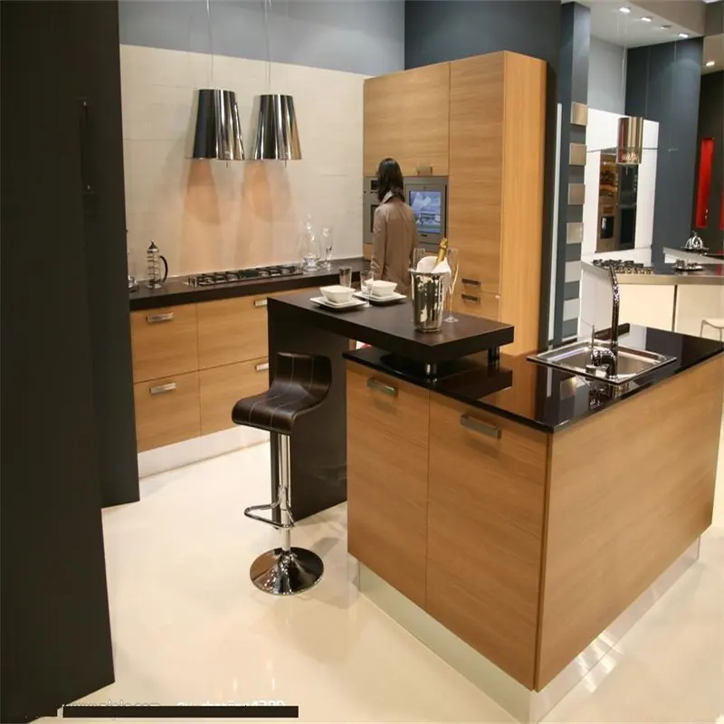 CBMmart Villa Design Móveis de cozinha Armário de cozinha MDF 18mm Armários de cozinha em melamina whiteboard