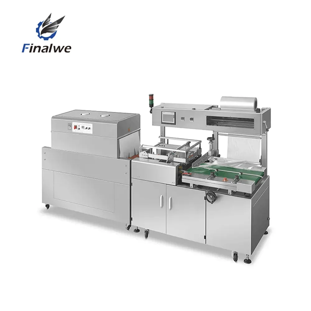 Finalwe Best Price Book Shrink Wrapping Machines Tunnel Conveyor