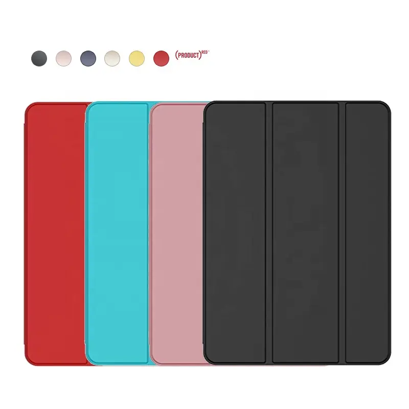 PUレザーファッション保護ケースforipad prata case for funda para ipad 10.2 hard pc cover