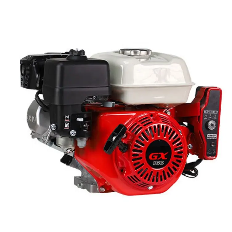 Gas Engine 196cc 4 Stroke 6.5HP Single Cylinder Air Cooled Gas Motor Engine for Honda GX160 OHV Pull Start