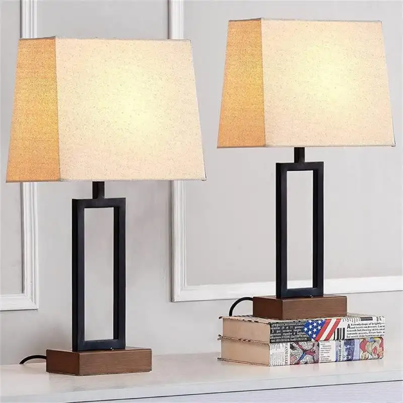 Lampes de table rechargeables décoratives modernes créatives avec charge USB pour salon bureau chambre à coucher chevet