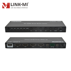 <strong>HDMI</strong> 4x1 Quad Multi-viewer With Seamless <strong>Switching</strong> 4K <strong>HDMI</strong> Quad Multiviewer With <strong>8</strong> Display Modes - Product Image 2