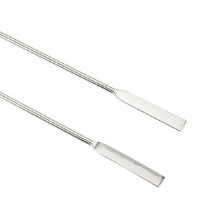 HAIJU LAB Cao Cấp Thép Không Gỉ Micro Muỗng Thìa Phẳng Chiều Dài 125 Mm ~ 230 Mm - Product Image 3