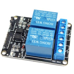 オプトカプラー低レベルトリガー拡張ボードを備えた2チャンネルDC5V/12Vリレーモジュール - Product Image 2