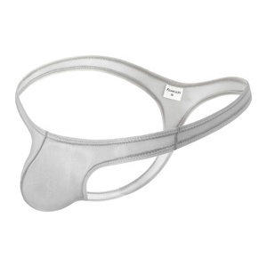 Venta al por mayor de Tanga de malla para hombres, Tanga fina translúcida japonesa para hombres, Tanga transparente de cintura baja y alta elasticidad para hombres - Product Image 6