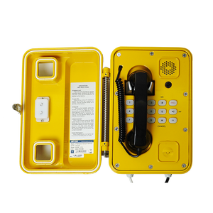 IP65 водонепроницаемый уличный цифровой домофон Voip Sip аварийный промышленный телефон с динамиком для шоссе метро Zenital - Product Image 1