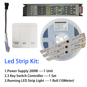 Order As Set Directly Running Water <strong>Led</strong> Strip White <strong>SPI</strong> Ic White Running Water Strip Pixel Addressable Strip Set - Product Image 4