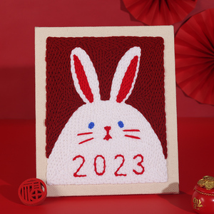 Jp zero foundation trẻ em người lớn phim hoạt hình <span class=keywords><strong>cross</strong></span> <span class=keywords><strong>stitch</strong></span> trang trí thỏ thêu kit cho trẻ em - Product Image 3