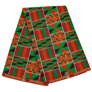 Голландская африканская ткань с восковым принтом kitenge, супер java 100% хлопчатобумажная ткань для праздничной парадной формы - Product Image 3