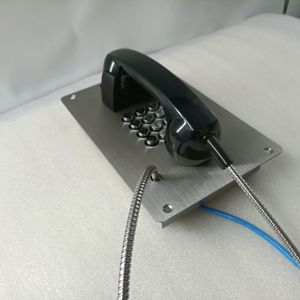 <strong>IP</strong> Public Telephone with SUS 304 Security System VOIP SIP2.0 SOS Device KNZD-07B Bank Product with POE <strong>Network</strong> Support - Product Image 5