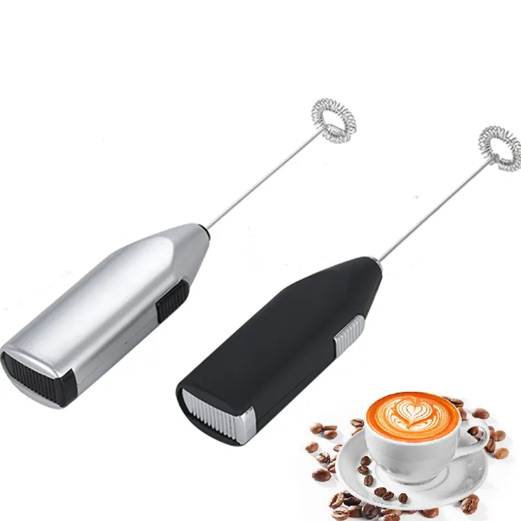 पोर्टेबल हाथ ब्लेंडर प्लास्टिक स्वत: बिजली खाद्य मिक्सर कॉफी मिनी दूध मिक्सर Whisk Frother