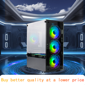 MANMU Custom Logo Full Tower custodia per PC nero ATX Form Factor OEM custodie per Computer per Gaming Desktop armadi prezzo - Product Image 5