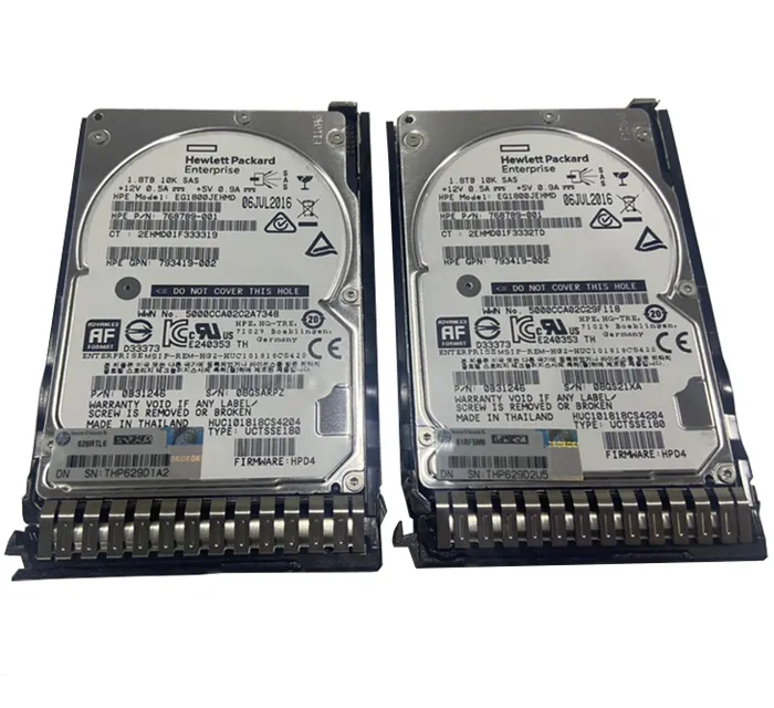 Hard 872738-001 1.8T SAS 10K 12G 2.5 inci G9G10 hard disk